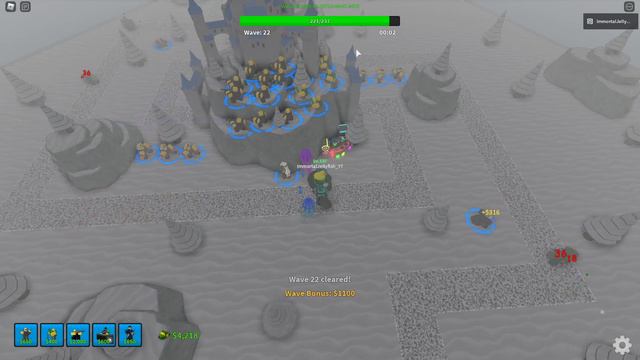 How To Solo Winter Stronghold Get Your Badge B4 Its Gone |Tower Defense Simulator| (Roblox) смотреть онлайн