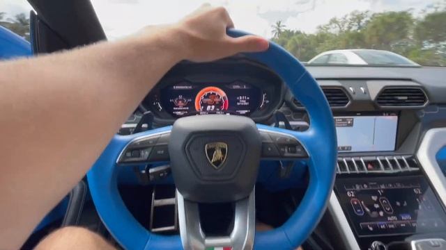 Тест-драйв Lamborghini Huracan Evo Spyder и Urus в МАЙАМИ! смотреть онлайн