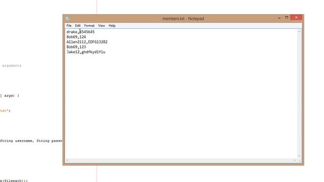Simple Verifying User Login Java смотреть онлайн