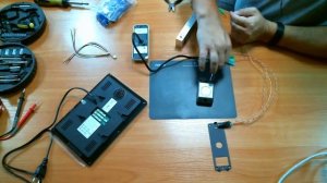 Подключение вызывной панели CMD-VP70CR Full HD со встроенным считывателем Mifare (13.56 Мгц)