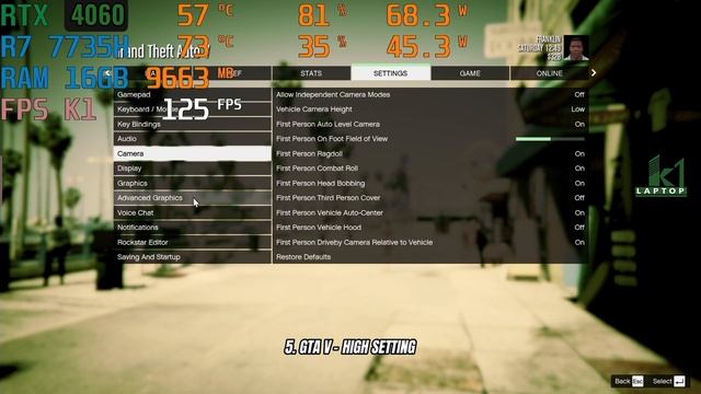 Lenovo Legion 5 15ARP8 (R7000) 2023 - Ryzen 7 7735H RTX 4060 WQHD 15.6" 165Hz - test 8 games PUBG.. смотреть онлайн