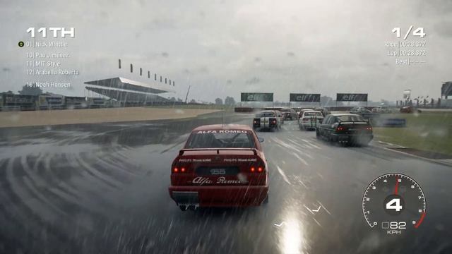 Ford Sierra & Alfa Romeo 155 - Classic Touring CUP | Прохождение игры GRID | Logitech G29 смотреть онлайн