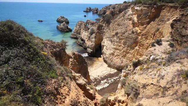 Portimao - Alvor (Algarve Coastal Walk) Portugal Travel Vlog смотреть онлайн