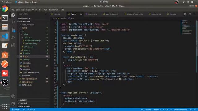combineReducers | Redux | Part #51 | React js in Hindi tutorial смотреть онлайн