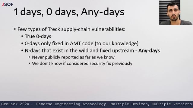 GreHack 2020: Reverse Engineering archeology - Shlomi Oberman, Moshe Kol and Ariel Schön смотреть онлайн