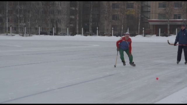 Техника выполнения бега длинным скользящим шагом. Пособие по хоккею с мячом ИФКСиЗ САФУ смотреть онлайн