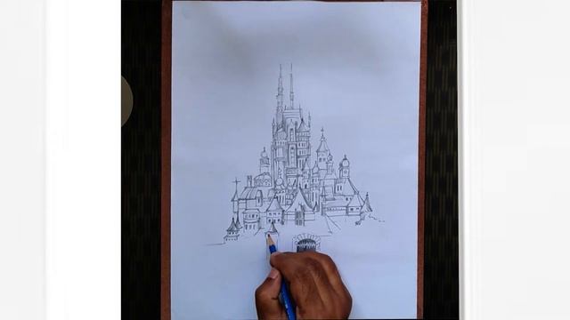 Disneyland Drawing With Pencil смотреть онлайн