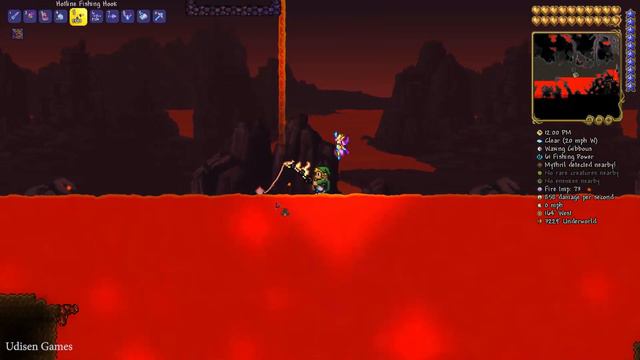 How to Make a LAVA ABSORBANT SPONGE in Terraria (EASY) смотреть онлайн