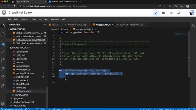 EP7: 安裝vue3跟基本設定 - Laravel8開發TODO List專案 #CloudShell #Docker #Laravel8 #Vue3 #Bootstrap5 смотреть онлайн