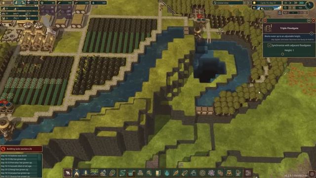One TINY Dam Causes MASSIVE FLOODING! - Ep 2 Timberborn Hard Mode смотреть онлайн