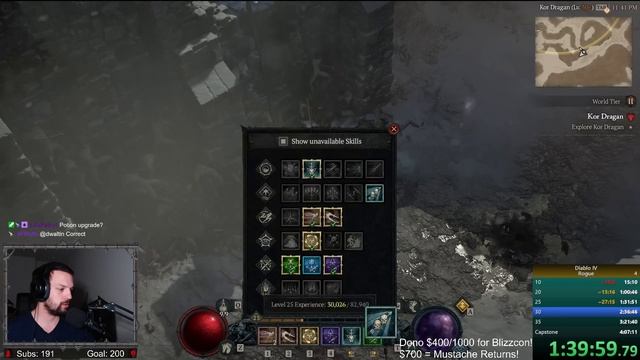 World Record! Rogue Nightmare Capstone! 3:19:12 - Diablo 4 смотреть онлайн