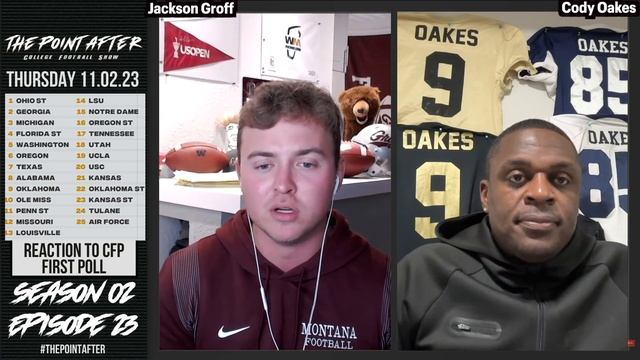 WE REACT to College Football Playoff FIRST POLL OF 2023 SEASON | Ohio State at #1 Over Georgia?! смотреть онлайн