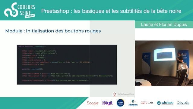 Prestashop : les basiques et les subtilités de la bête noire - Laurie et Florian Dupuis смотреть онлайн