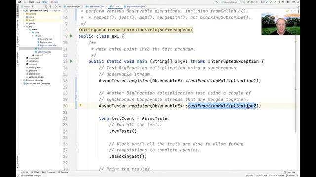 Walkthrough of RxJava Observable Case Study ex1 смотреть онлайн