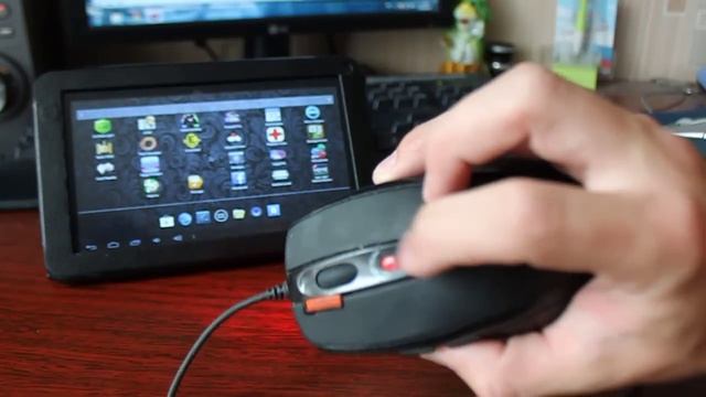 Как подключить мышь к планшету Digma iDj7n смотреть онлайн
