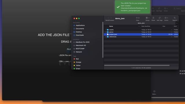 Create the JSON file смотреть онлайн