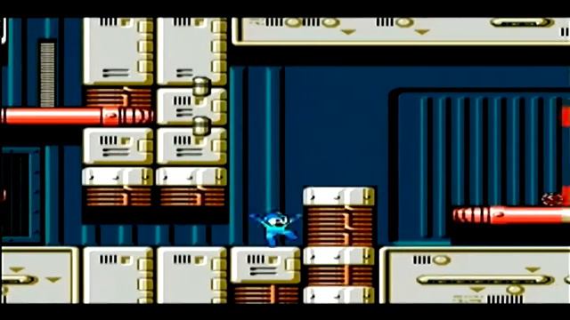 MegaMan IV - Dr Cossack's Castle Stage 4 (NES) смотреть онлайн