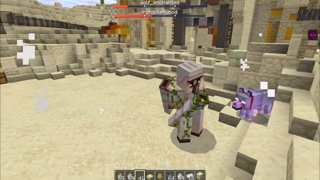 Iron Golem (Minecraft Dungeons) vs Minecraft Dungeons Mobs & Bosses смотреть онлайн