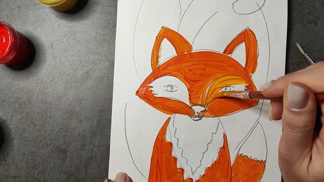 Лис в загадочном лесу смотреть онлайн