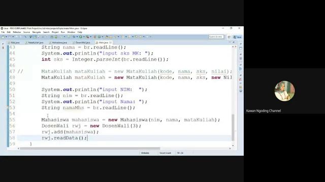 PBO M04 P02 - Membuat Aplikasi JavaSE Untuk Kelola Data Akademik Mahasiswa Sertakan Array ArrayList смотреть онлайн