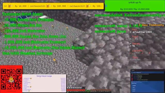 minecraft Live now Stream Indonesia mencoba SURVIVE 100 HARI di minecraft hardcore custom room #428 смотреть онлайн