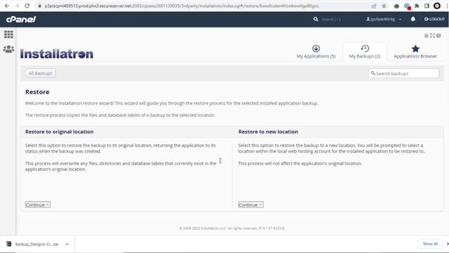 Restore Wordpress Site in Godaddy Webhosting Account Restoring Wordpress Site Godaddy CPanel 2022 смотреть онлайн