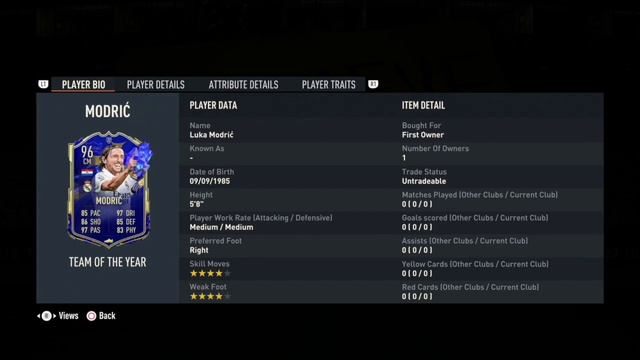 96 Rated Team Of The Year Luka Modric Free Reward !!! | FIFA 23 Ultimate Team (PS 5) смотреть онлайн