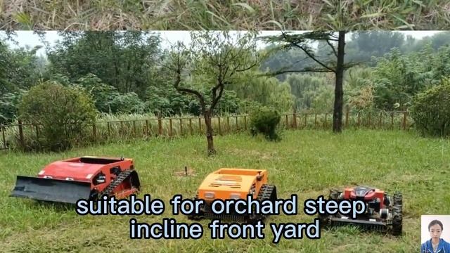 China made remote control slope mower with tracks low price, chinese best remote control bank mower смотреть онлайн