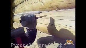 Всё о правильной конопатке сруба.