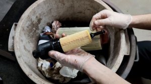 Mercedes C180 K (W203) M271.946 - Oil change