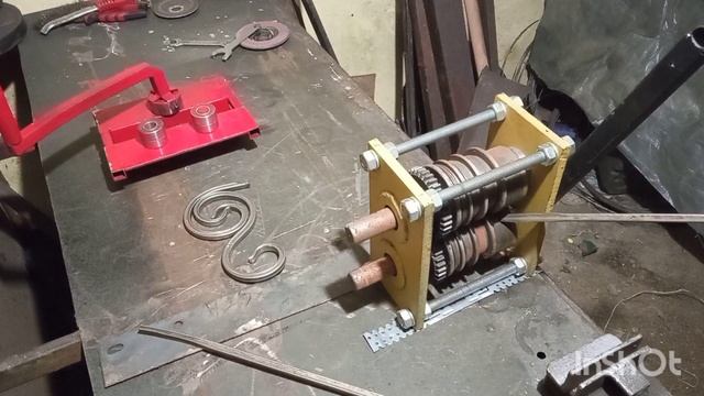 Блок усиления профильной трубы! Работа с блоком! Работа с гнутиком! Новый заказ ХОЛОДНАЯ КОВКА!!! смотреть онлайн