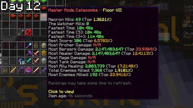 Breaking the Curse - Cata 44 to 46 | Road to Catacombs 50 (Hypixel Skyblock) смотреть онлайн