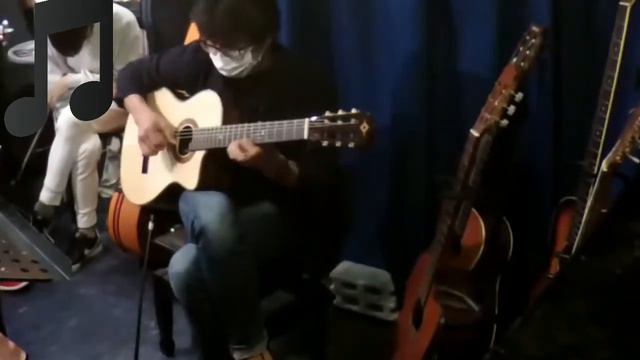 Martinez MP-12 Rose Artist New Echo PU - review - Solo Guitar(Live) - Played(Hiro Shimoda) смотреть онлайн