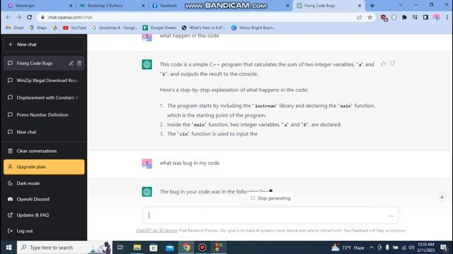 Debugging Made Easy: Solving a Programming Bug in Chat-Gpt || #Open-AI #chatgpt смотреть онлайн