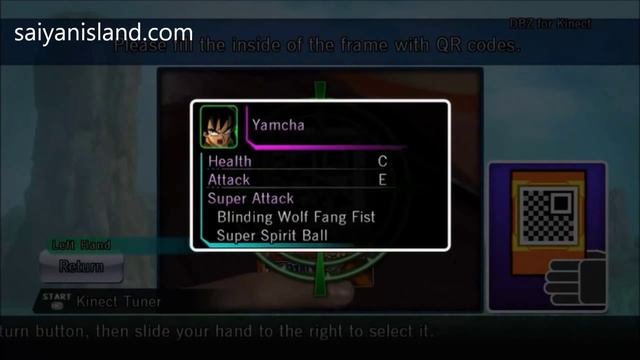 Dragon Ball Z for Kinect QR Codes смотреть онлайн