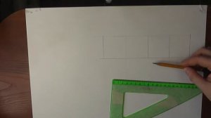 Развертка куба.  Урок 8. (Часть2. ПРОЕКЦИОННОЕ ЧЕРЧЕНИЕ)