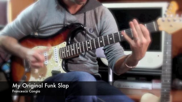 Francesco Congia Plays Funk Slap With Mama Pickups смотреть онлайн