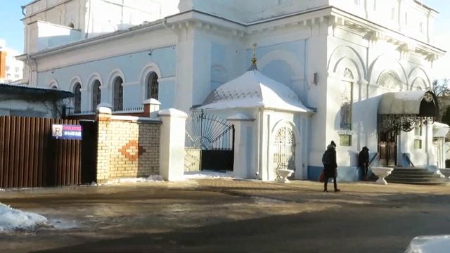 Калуга. Церковь Святого Николая на Казинке ( Церковь Николвы на козьих ножках).