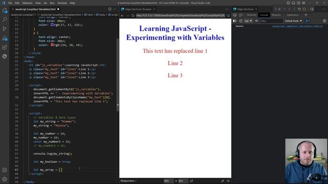 JavaScript Variables: They're really ALL the same - Is that TRUE? смотреть онлайн