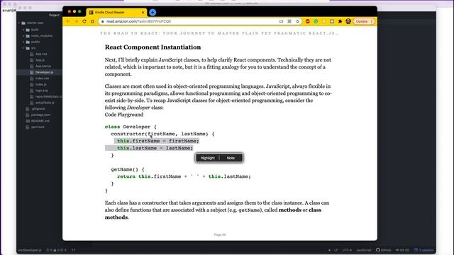 The Road to Learn React - Addon - 6 - Component Instantiation - 2021 смотреть онлайн