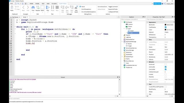 Симулятор искусственного интеллекта в Roblox. Coding scripts Roblox with Roblox Studio смотреть онлайн