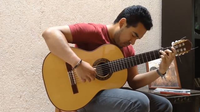 Carlos Valencia con una guitarra del Luthier Jorge Lay Herrera смотреть онлайн