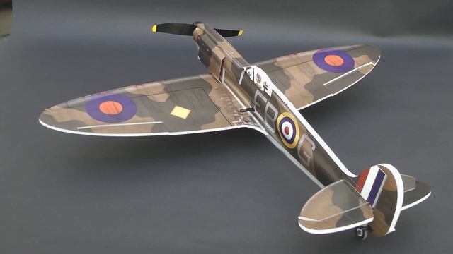 Prototype Microaces Spitfire Mk1a - Ground Test
