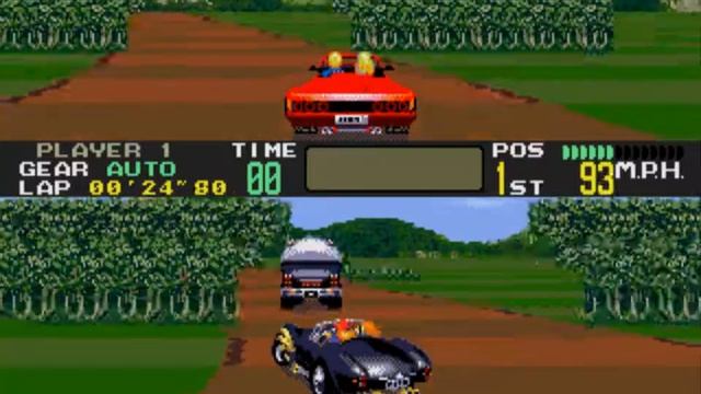 OutRunners 1992 (SEGA MEGA DRIVE\GENESIS) Gameplay смотреть онлайн