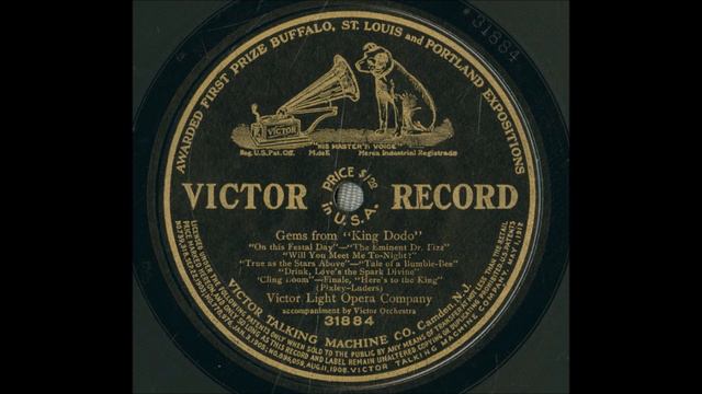 Gems From Girofle-Girofla, Victor Light Opera Company (1911) Girofle, Girofla Charles Charles Lecoc