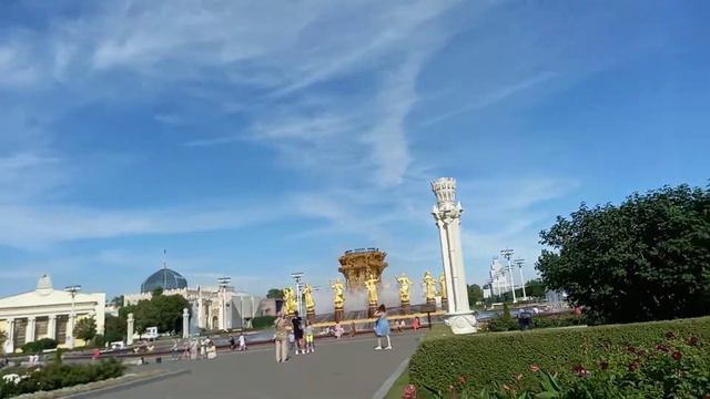 Фонтан дружба народов на ВДНХ смотреть онлайн