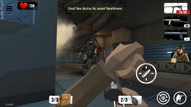 World War Polygon: WW2 Shooter - All Bosses + Ending смотреть онлайн