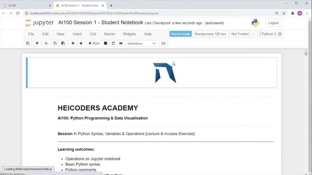 Jupyter Introduction in 10 minutes смотреть онлайн