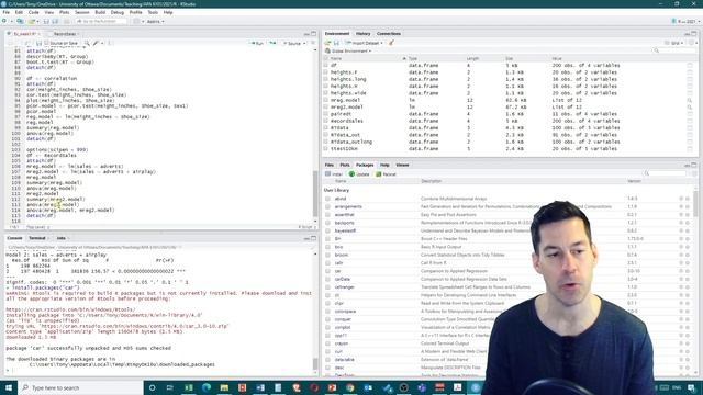 Stats Apps Tutorials: 15. Regression diagnostics in Excel, SPSS, JASP, and R смотреть онлайн