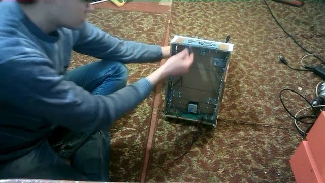 3D принтер. Закончена механическая часть. смотреть онлайн